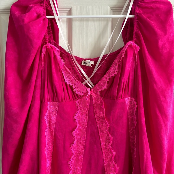 For Love and Lemons Long Sleeve Mini Dress - Picture 3 of 4